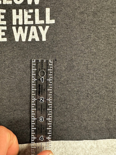 Vintage 80s Dale Earnhardt "Lead, Follow, or Get the Hell Out of the Way" - Size M