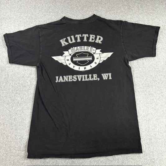 1999 Vintage Harley-Davidson “Shootin' the Breeze” Tee – Size L