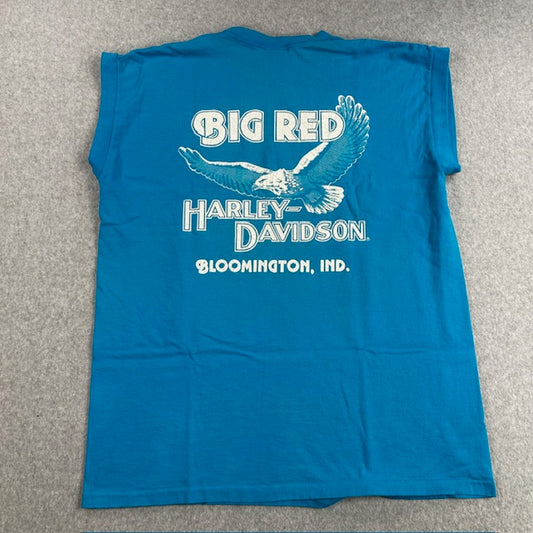 1992 Vintage Harley Davidson "Rose & Wings" sleeveless tee - Size XL