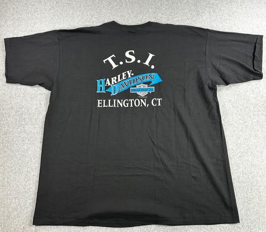 1992 Vintage Harley-Davidson “Legends Live Where Legends Roam” Tee – Size XXL