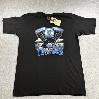 1995 Vintage Harley-Davidson “Feel the Thunder” Tee – Size XL