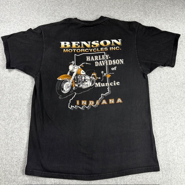 2000 Vintage Harley-Davidson “Twin Cam Engine Flames” Tee – Size L