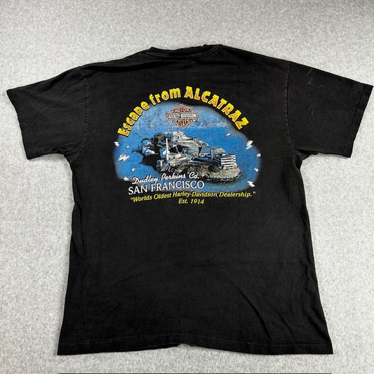 90's Vintage Harley-Davidson “1958 Panhead Collectors Edition/Dudley Perkins back” Tee – Size L