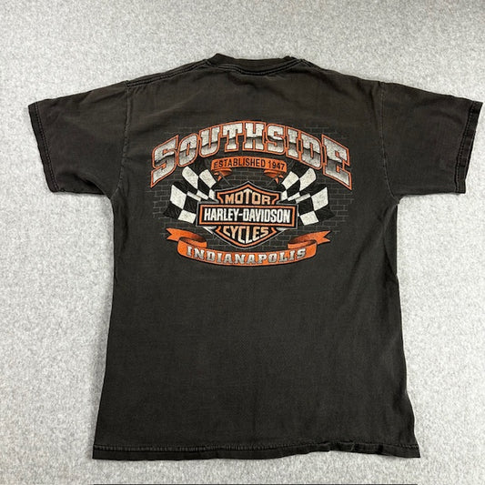 Vintage 90's Harley-Davidson “Flaming Eagle” Tee – Size M