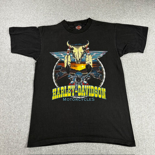 1994 Vintage Harley-Davidson “Ride Into The Sunset” Tee – Size L