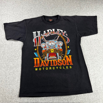 1992 Vintage Harley-Davidson “Classic Front End” Tee – Size M