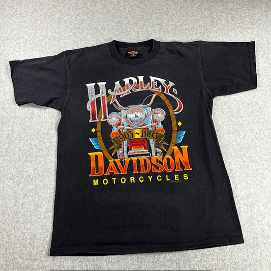 1992 Vintage Harley-Davidson “Classic Front End” Tee – Size M