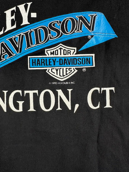 1992 Vintage Harley-Davidson “Legends Live Where Legends Roam” Tee – Size XXL