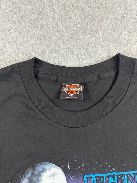 1992 Vintage Harley-Davidson “Legends Live Where Legends Roam” Tee – Size XXL