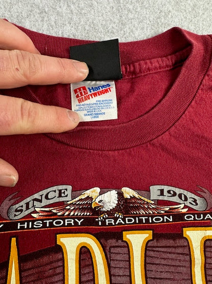 1992 Vintage Harley-Davidson “Barn Wood Milwaukee” Tee – Size L