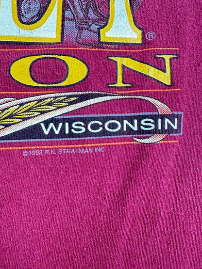 1992 Vintage Harley-Davidson “Barn Wood Milwaukee” Tee – Size L