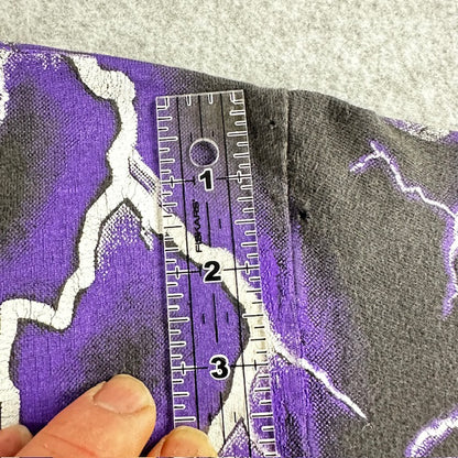 90s Vintage Harley-Davidson “Thunder & Lightning” Tee – Size L