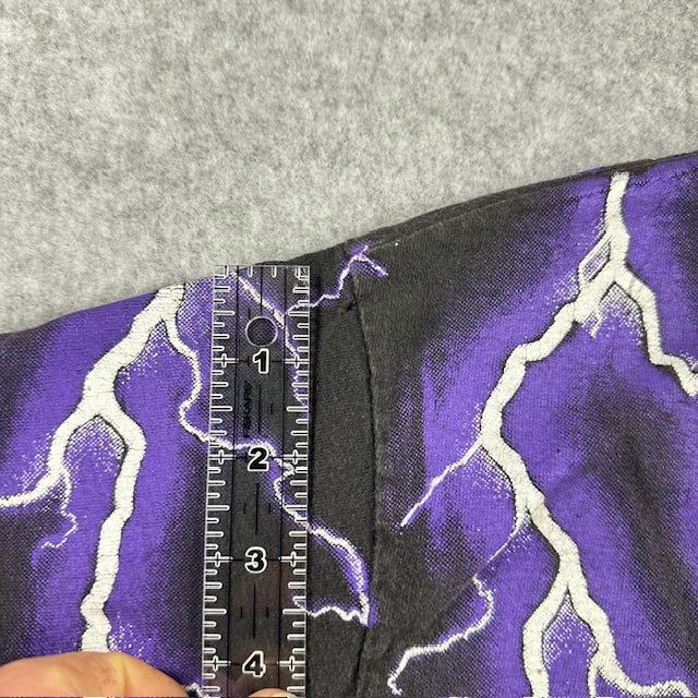 90s Vintage Harley-Davidson “Thunder & Lightning” Tee – Size L