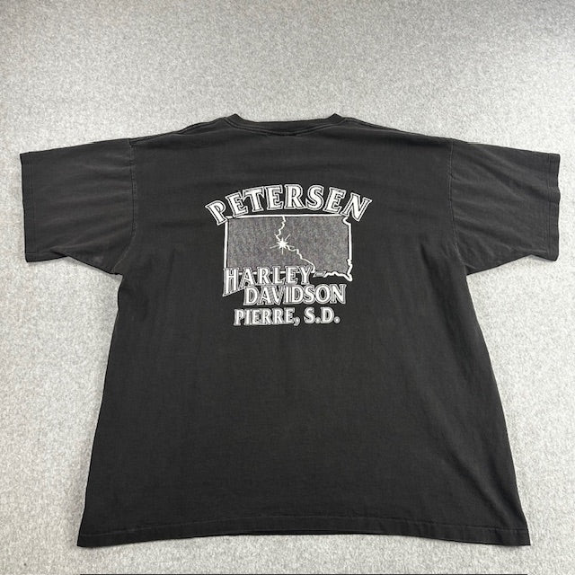 1994 Vintage Harley Davidson "Chrome & Steel" tee - Size XL