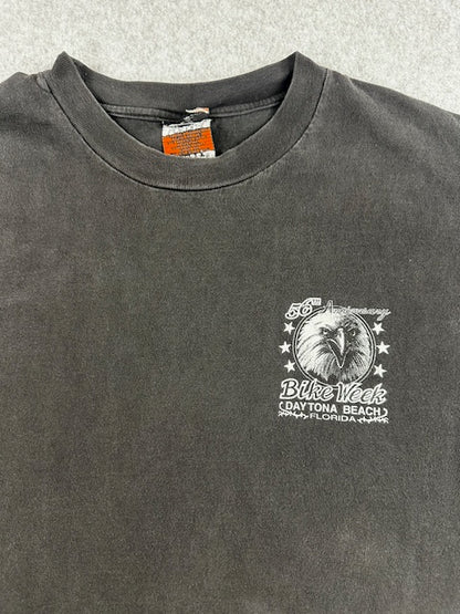 1997 Vintage Harley Davidson "Daytona Bike Week" tee - Size L