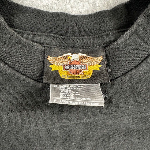 1996 Vintage Harley-Davidson "Bar & Shield Collegiate Logo" tee - Size L