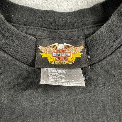 1996 Vintage Harley-Davidson "Bar & Shield Collegiate Logo" tee - Size L