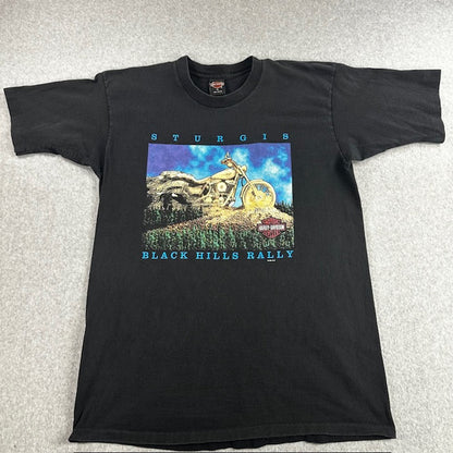 1996 Vintage Harley Davidson "Sturgis Black Hills Rally" tee - Size L