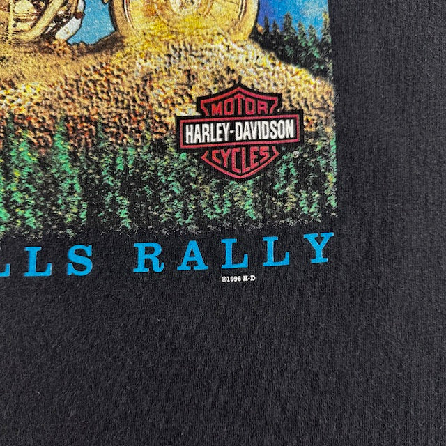 1996 Vintage Harley Davidson "Sturgis Black Hills Rally" tee - Size L