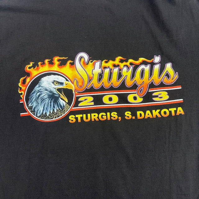 2003 Sturgis "Feel the Wind" tee - Size L