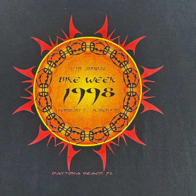 1998 Vintage Daytona Bike Week "57th Annual" tee - Size XL