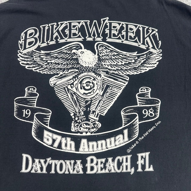 1998 Vintage Daytona Bike Week "57th Annual" tee - Size XL