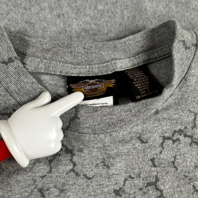 2003 Harley Davidson "100th Anniversary Lightning" tee - Size L