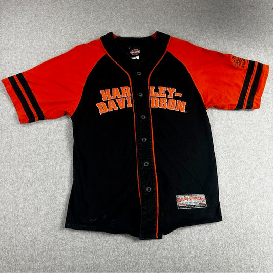2000's Harley Davidson "Legends Can't Stand Still" Jersey - Size S