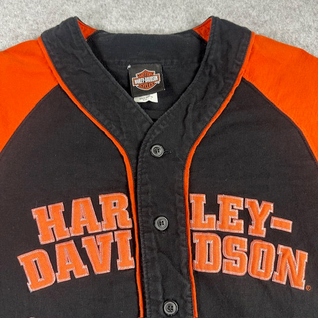 2000's Harley Davidson "Legends Can't Stand Still" Jersey - Size S