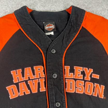 2000's Harley Davidson "Legends Can't Stand Still" Jersey - Size S