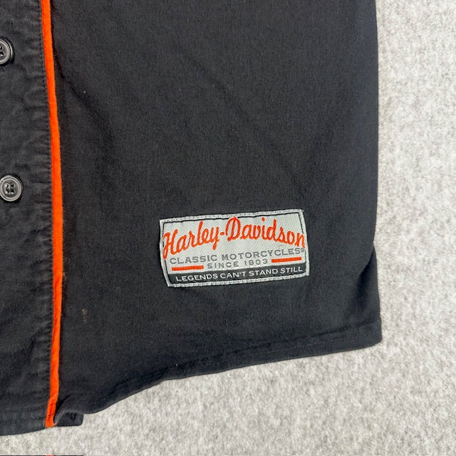 2000's Harley Davidson "Legends Can't Stand Still" Jersey - Size S