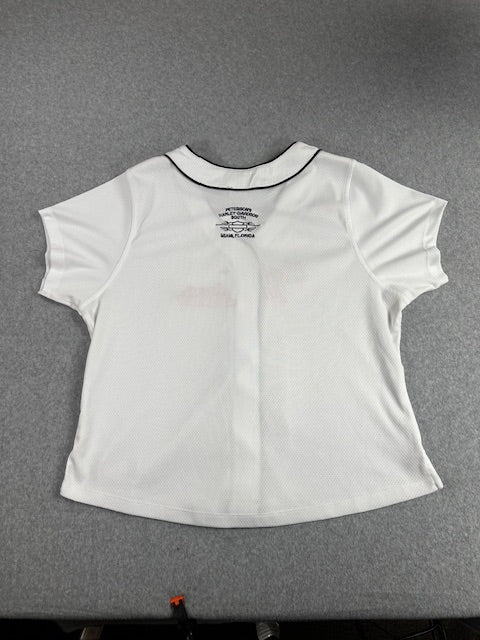 2000's Harley Davidson "Petersburg Baseball Style" jersey - Size 1w