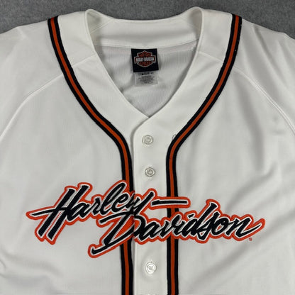 2000's Harley Davidson "Lynchburg Baseball Style'' jersey - Size XL