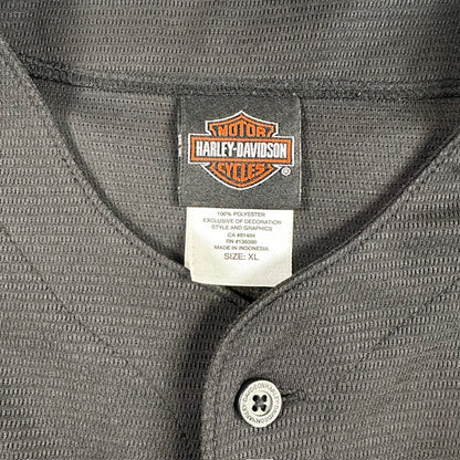 2000's Harley Davidson "Baseball Style" jersey - Size XL