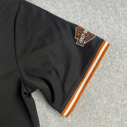 2000's Harley Davidson "Baseball Style" jersey - Size XL