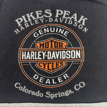 Harley Davidson "Burning Aces" crop top - READ DESC.