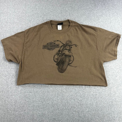 Harley Davidson "Whiskey Row" crop top - READ DESC.