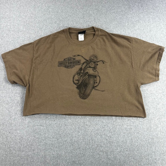 Harley Davidson "Whiskey Row" crop top - READ DESC.