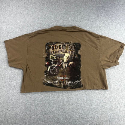 Harley Davidson "Whiskey Row" crop top - READ DESC.