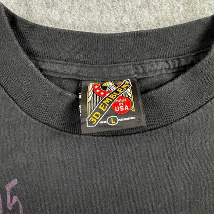 1995 Vintage Daytona 3d Emblem "95 Daytona Bike Week" tee - Size L