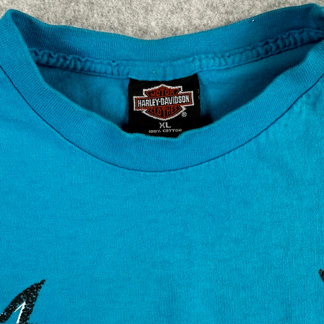 1992 Vintage Harley Davidson "Rose & Wings" sleeveless tee - Size XL