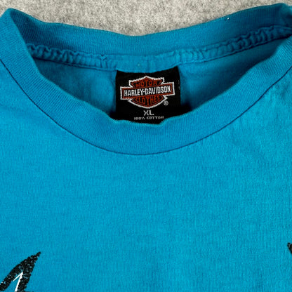 1992 Vintage Harley Davidson "Rose & Wings" sleeveless tee - Size XL