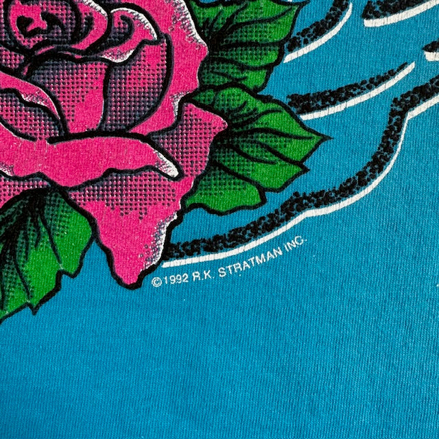 1992 Vintage Harley Davidson "Rose & Wings" sleeveless tee - Size XL