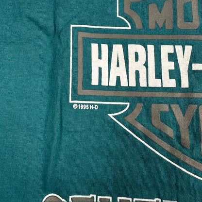 1996 Vintage Harley Davidson "Wolf & Eagle Dreamcatcher" tee - Size L