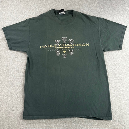 2002 Harley Davidson "Evolution of a Legend" tee - Size L