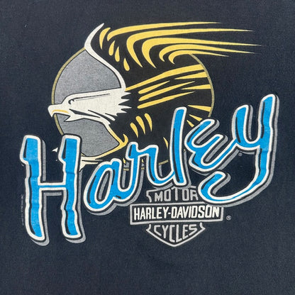 1992 Vintage Harley Davidson "Eagle Swoosh" tee - Size L