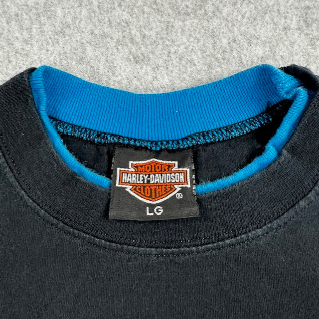 1992 Vintage Harley Davidson "Eagle Swoosh" tee - Size L