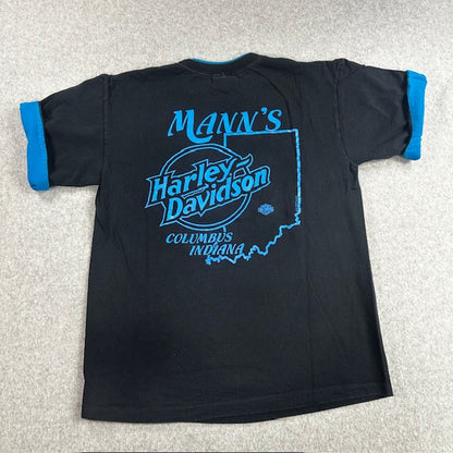 1992 Vintage Harley Davidson "Eagle Swoosh" tee - Size L