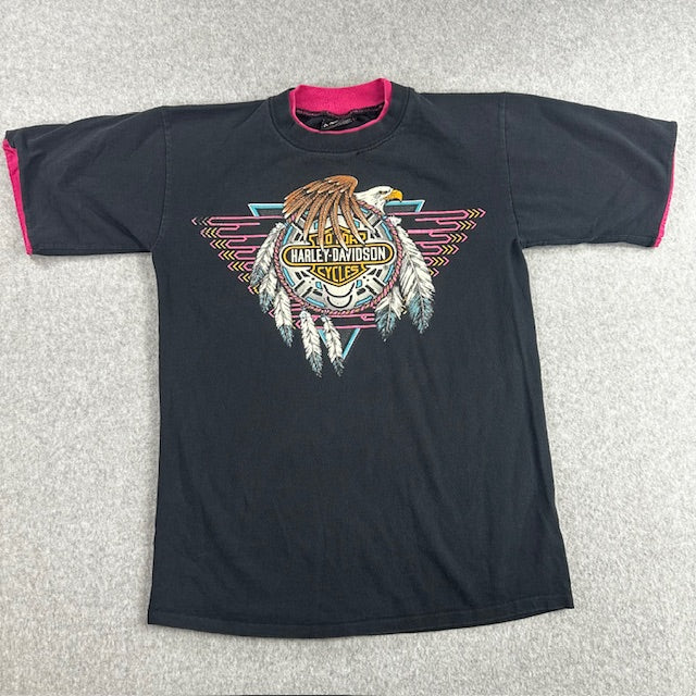 1992 Vintage Harley Davidson/Sturgis "Eagle Dreamcatcher" tee - Size M