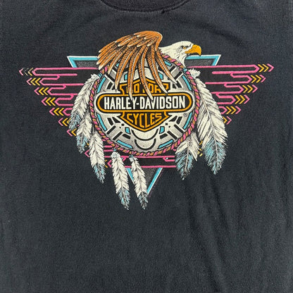 1992 Vintage Harley Davidson/Sturgis "Eagle Dreamcatcher" tee - Size M